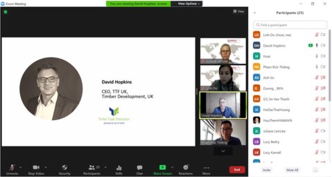 Exchange between  The Timber Trade Federation TTF and Vietnamese BSOs