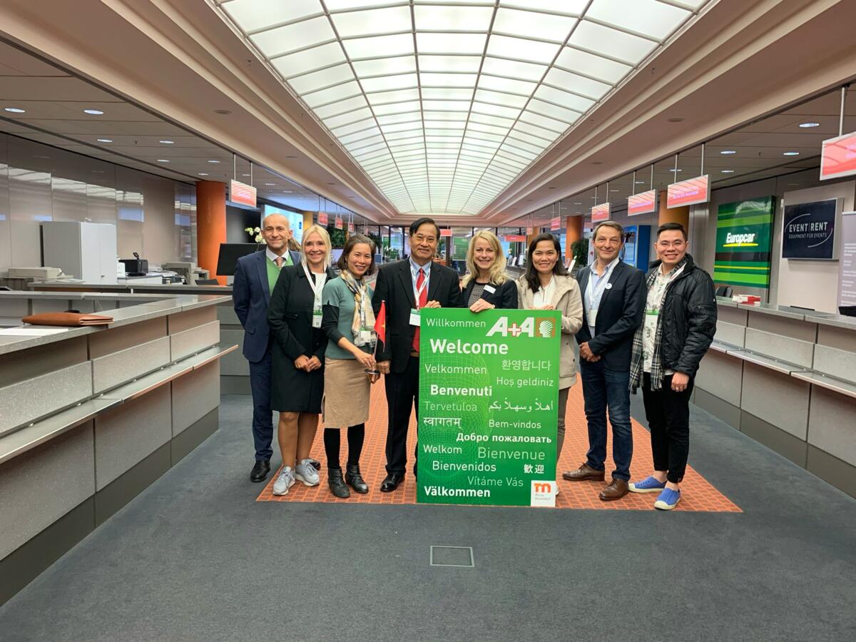 Sippo Vietnam and VCCI at A + A Trade fair in Dusseldorf 